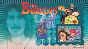 Briefmarken Guinea 2006 Mi Block 997 (kompl. Ausgabe) postfrisch Die Beatles