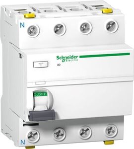 Prúdový chránič Schneider Electric A9Z12440 4P 40A/100mA, iID, 10KA