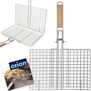 Orion Grillkorb Grillgitter Grillrost aus Metall 32x49 cm Orion Grillkorb Grillgitter Grillrost aus Metall 32x49 cm