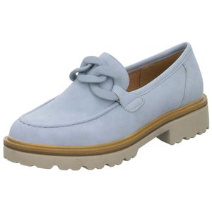 living UPDATED Damen-Loafer-Slipper Hellblau, Farbe:blau, EU Größe:42