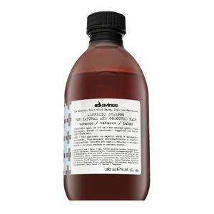 Davines Alchemic Shampoo tónovací šampon pro hnědé vlasy Tobacco 280 ml