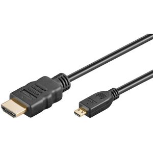Szybki kabel HDMI™ do Micro-HDMI™, 4K/60Hz. Długość kabla 2 m