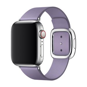 Apple Watch 9 - 41 mm, Watch SE 2022 - 40 mm, Watch SE 2023 - 40 mm, Watch 8 - 41 mm, Watch 40 mm, Watch 41 mm, Watch 38 mm Band: Leather Band Modern Buckle