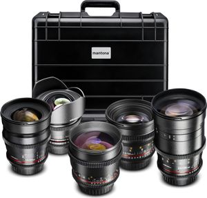 Walimex pro Video UWW-Tele Set 5x kompatibel mit Sony E