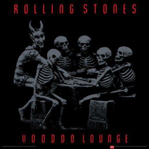 Rolling Stones Poster Kunstdruck - Voodoo Lounge Cover (30 x 30 cm)
