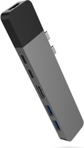 Hyper Drive GN28N-GRAY Net 6-in-2 Hub für MacBook Pro Spacegrau - Neu /