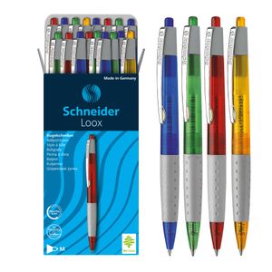 Schneider Kugelschreiber LOOX farbsortiertSchreibfarbe blau, 20 St.