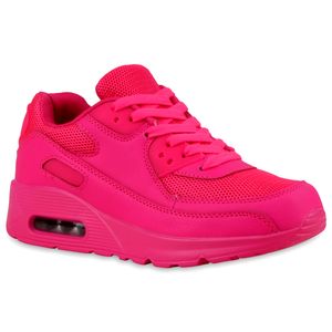 Mytrendshoe Damen Sportschuhe Camouflage Runners Laufschuhe Sneakers 814732, Farbe: Pink, Größe: 37