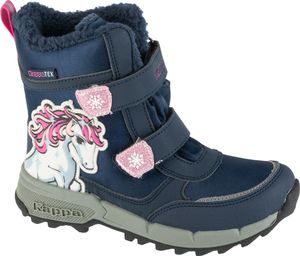 Kappa Flake II Tex K 261045K-6722, Buty zimowe, dla dziewczynek, Granatowy, Rozmiar: 34