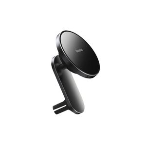 Baseus magnetischer Autotelefonhalter kabelloses Ladegerät 15 W (MagSafe kompatibel für iPhone) schwarz