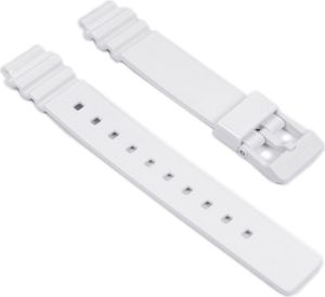 Casio Uhrenarmband 14mm Resin weiß, glänzend für LRW-200H LRW-200H