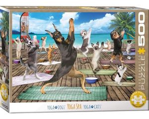 Eurographics puzzle XXL - Yoga Spa - 500 płytek