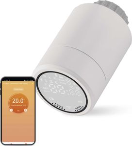 EMOS GoSmart Heizkörperthermostat mit App, programmierbarer Smart Home Thermostat, einstellbare Hysterese, P5630S