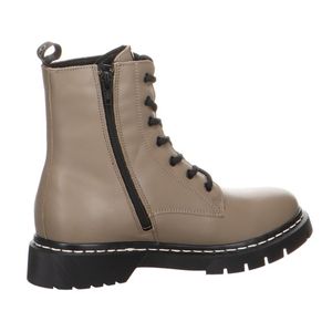 Tamaris Damen Leder Stiefelette Grau