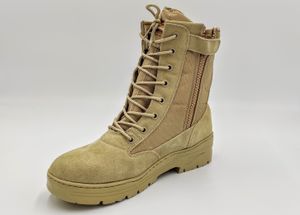 Tactical Stiefel YKK Zipper Einsatzstiefel Outdoor Security Schuhe Boots 46