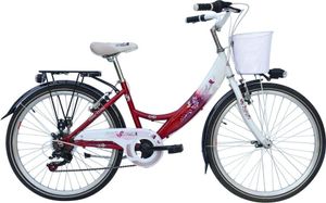 26 ZOLL Kinder Mädchen Fahrrad Kinderfahrrad City Bike Rad FLAIR Pink