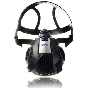 Dräger X-plore 3500 Halbmaske - Größe L - Mehrweg Atemschutz-Maske für den Einsatz mit wechselbaren Bajonettfiltern