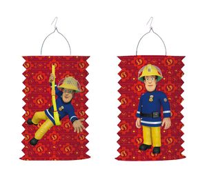 Lampión | Požiarnik Sam | Vlak Lampión červený | Detský lampáš | Párty dekorácia