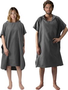 JEMIDI Mikrofaser Bademantel Poncho für Damen und Herren - Leichter dünner Badeponcho Uni - Saunaponcho Reisebadeponcho dünn und leicht - JEMIDI Mikrofaser Bademantel Poncho für Damen und Herren - Leichter dünner Badeponcho Uni - Saunaponcho Reisebadeponcho dünn und leicht -