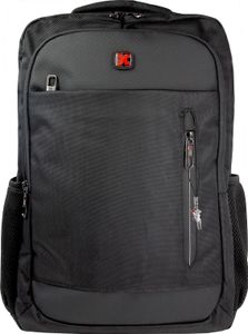 Business batoh Travel N Meet, polstrovaný batoh čierny pánsky ORD4224S