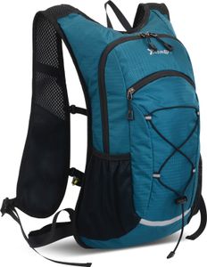 Plecak turystyczny JUNLETU, wielofunkcyjny plecak alpinistyczny, wodoodporna nylonowa torba na wodę, torba podróżna i rowerowa, morski niebieski