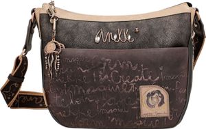 Anekke Schultertasche Umhängetasche Dreamverse Land Shoulder Bag Darkbrown dunkelbraun Anekke Schultertasche Umhängetasche Dreamverse Land Shoulder Bag Darkbrown dunkelbraun