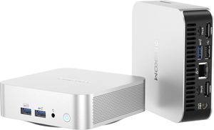 GEEKOM A6 Mini PC, 32+1TB, AMD Ryzen 7 6800H (8C/16T, bis zu 4,7 GHz), NUC Desktop PC, Wi-Fi 6E Mini Computer, Windows 11 Pro