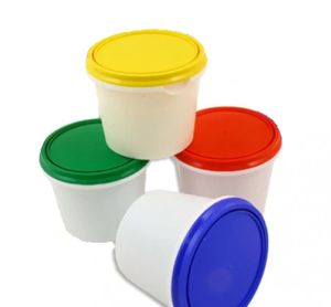 Creall Fingerfarben 4 er Set Plakatfarbe Farbe Kinder Malen Malfarbe ungiftig auswaschbar