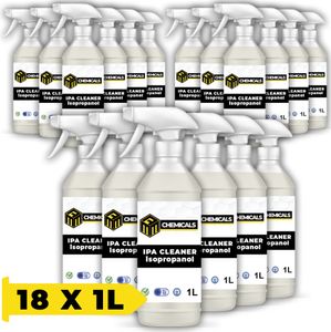 MRM CHEMICALS IPA Reiniger 85 % ISOPROPYL ALKOHOL Spray für die Detaillierung x18