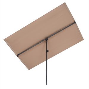 Blumfeldt Flex-Shade XL slnečník, 150 x 210 cm, polyester, UV ochrana, taupe