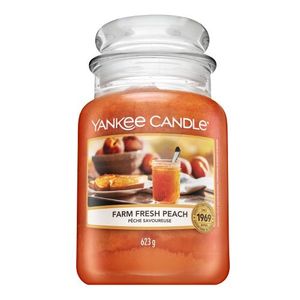 Yankee Candle Farm Fresh Peach vonná sviečka 623 g