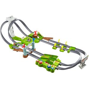 Hot Wheels - Mario Kart Rennbahn inkl. 2 Spielzeugautos