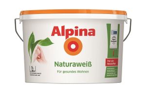 Alpina Naturaweiß Wandfarbe 2,5 l