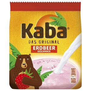 Kaba das Original Getränkepulver Sorte Erdbeere Nachfüllpack 400g