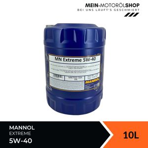 Mannol Extreme 5W-40 10 L Kanister Reifen