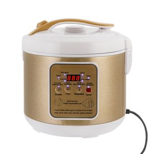 6L Schwarzer Knoblauch Fermentierer automatische intelligente Fermentationsmaschine (gold, weiß)