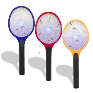 Fiqops 3er Elektrische Fliegenklatsche Insektenvernichter Mücken Fliegenklappe Angeln