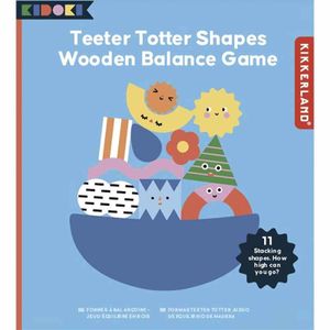 Teeter Totter Shapes Wood Balance Game (Spiel)