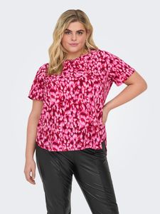 Kurzarm Damen Design Bluse Curvy Plus Size Shirt Große Größen Übergröße | 42