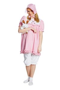 Baby Doll Girl rosa Pyjama Junggesellenabschied Karneval Kostüm 36