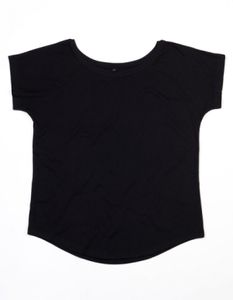 Mantis Damen Rundhalsshirt Basic T-Shirt Shirt T Shirt kurzarm, Größe:S, Farbe:Schwarz