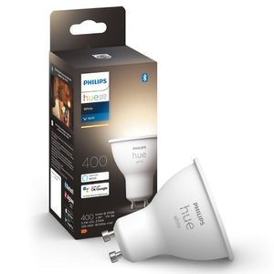 Philips Hue LED Leuchtmittel White GU10 warmweiß Reflektor 5,2 W warmweiß