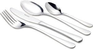 Esmeyer Besteckset SYLVIA – 24-teilig Für 6 Personen, Edelstahl 18/0, Hochglanzpoliert