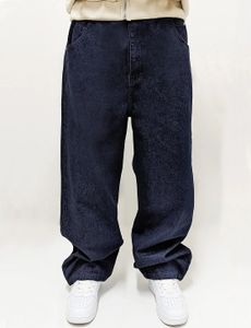 DADA Baggy Fit Jeans mit DADA Stickerei Raw Indigo Größe: 34W / 32L