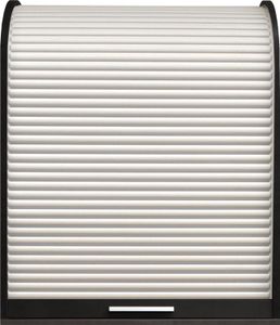 Rolloschrank, klein Lino - 2 Fächer, klein, um 90° drehbar - modern - ca. H86 cm
