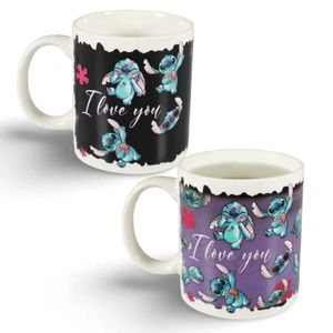 Disney Stitch magische Teetasse Tasse Kaffeetasse Geschenkidee 330 ml