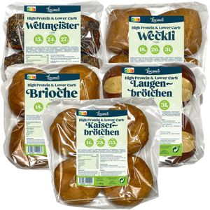 Locawo High Protein & Low Carb* Brötchenkorb