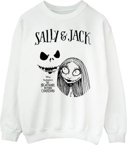 The Nightmare Before Christmas - mikina pre ženy BI52630 (M) (Weiß)