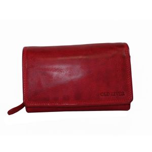 Kožená peňaženka Old River Vintage (6022) červená