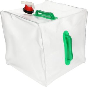 KOTARBAU® Skládací kanystr na vodu s rukojetí pro přenášení a nalévacím kohoutkem 20 l